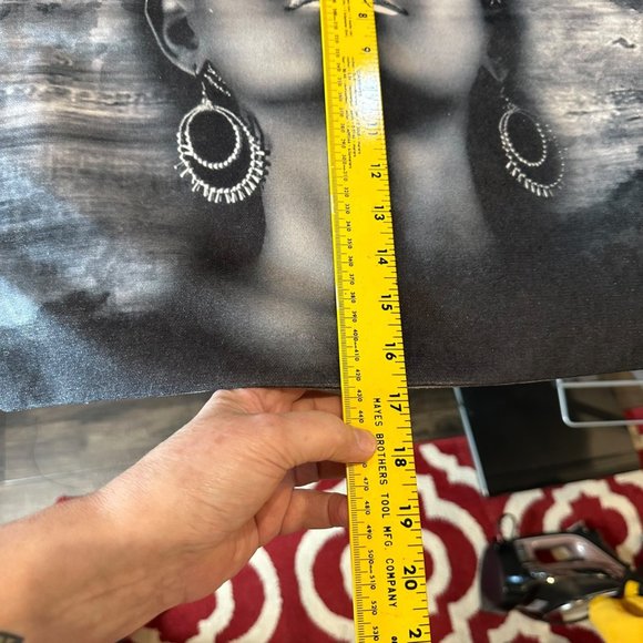 Unbranded 2 Pillowcase Covers Black Women Art African Handmade Zip Closure Home - Picture 6 of 6